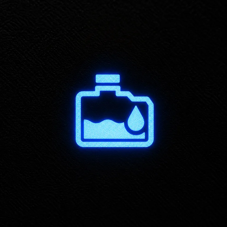 Bulldozer dashboard def level sign
