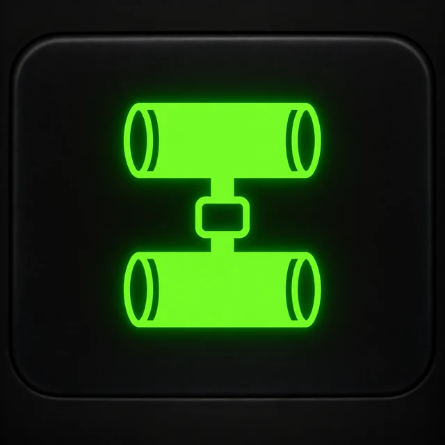 Motor roller drum selection dashboard symbol